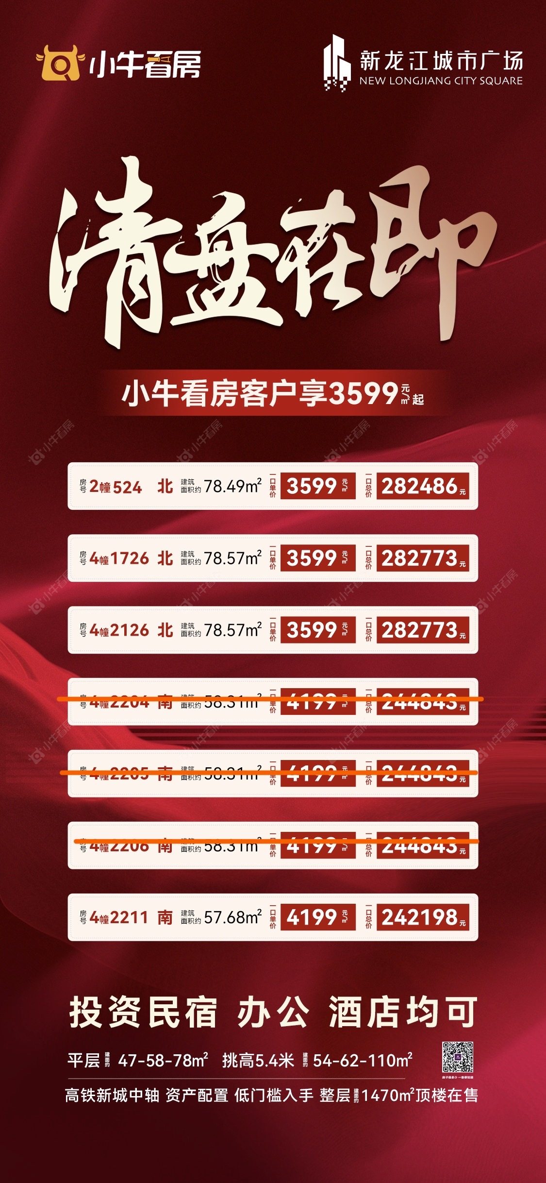 查看新龙江城市广场新房项目动态封面图