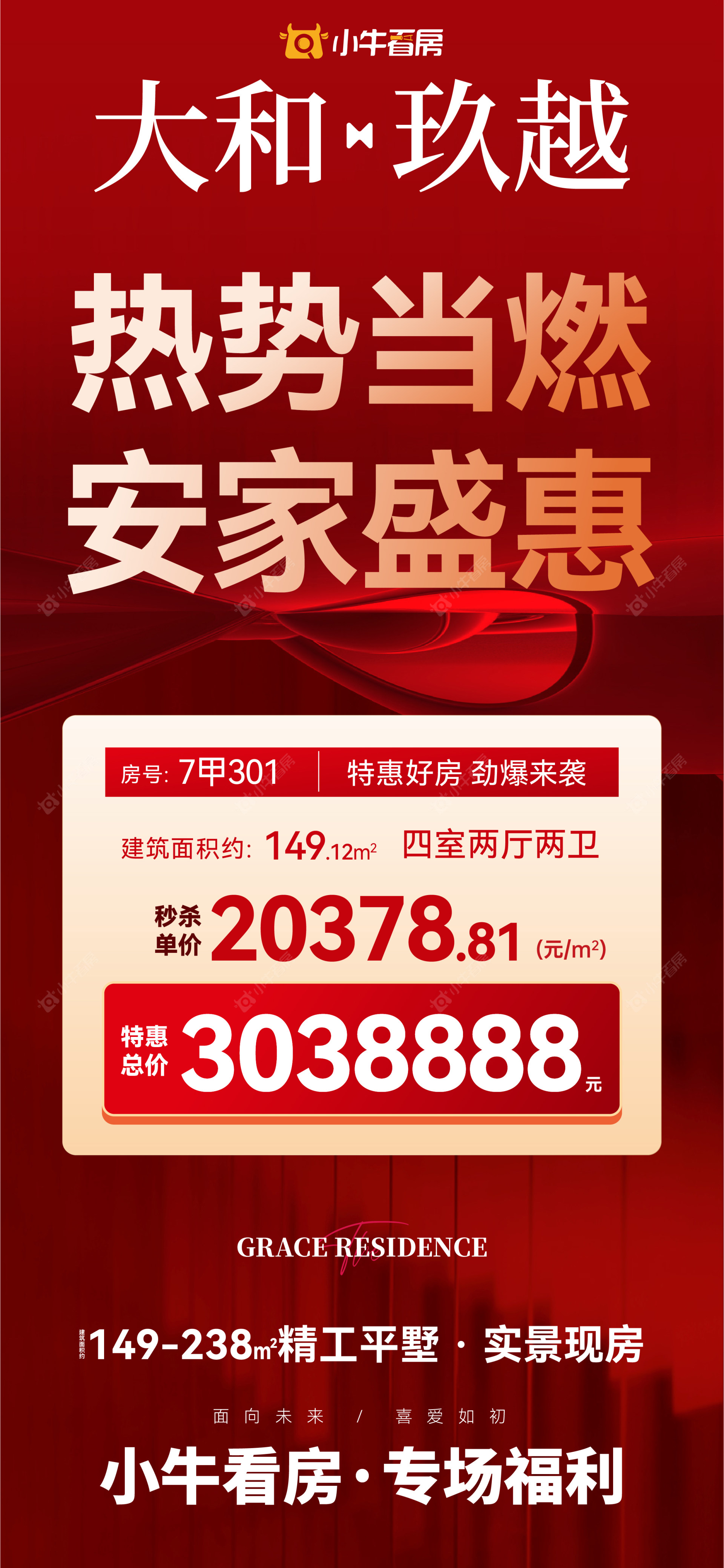 查看大和玖越花苑新房项目动态封面图