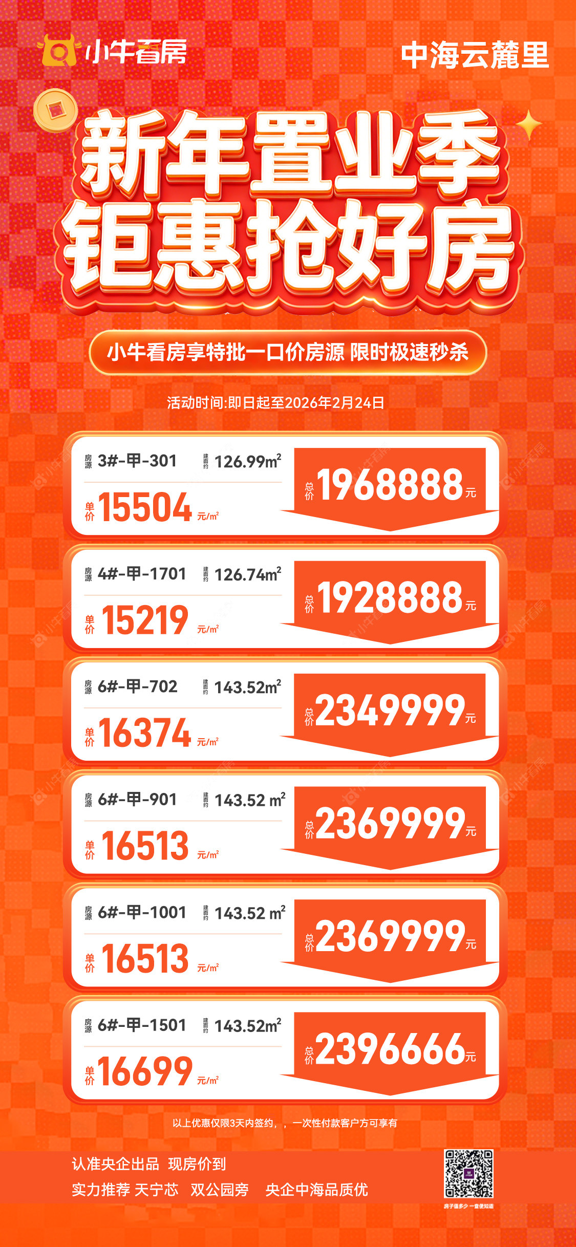 查看中海云麓里新房项目动态封面图