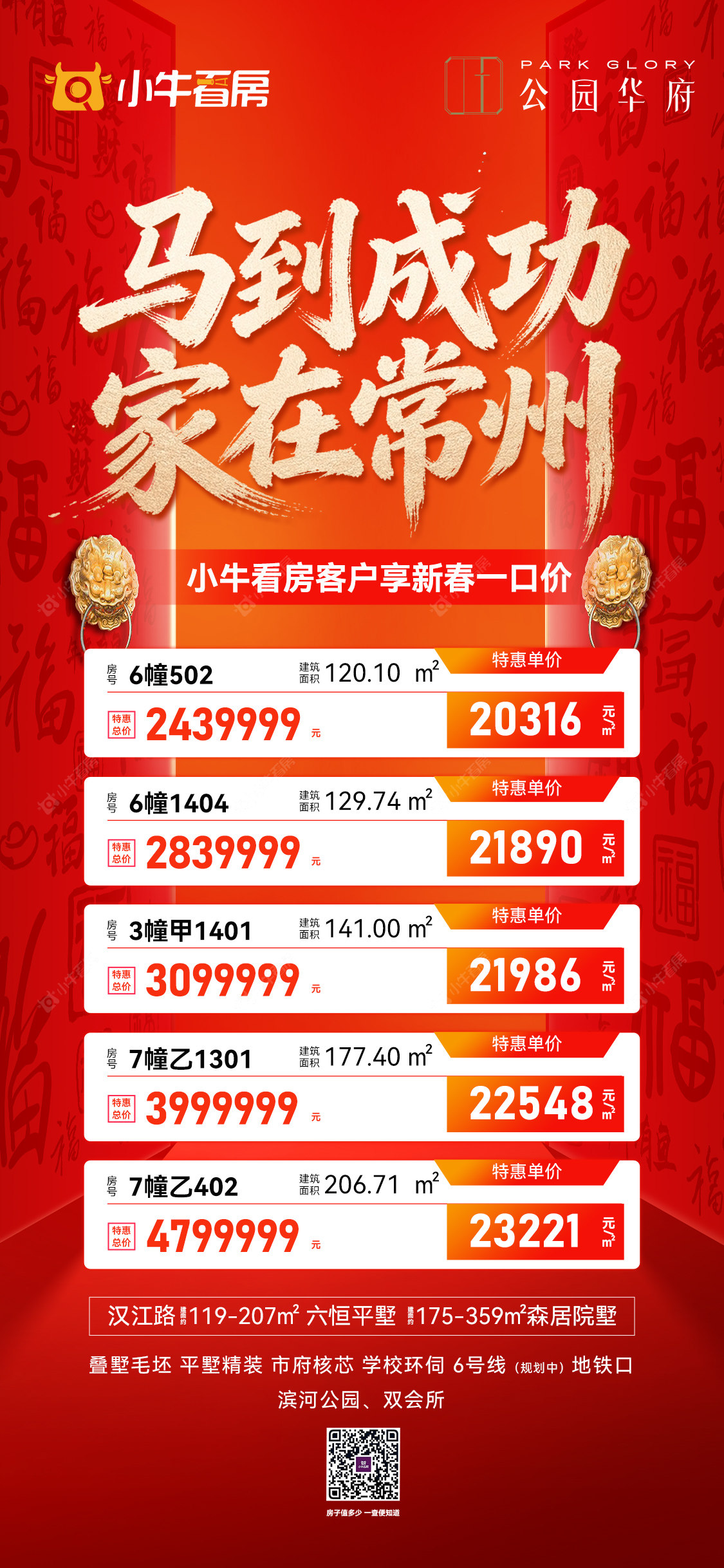 查看公园华府新房项目动态封面图