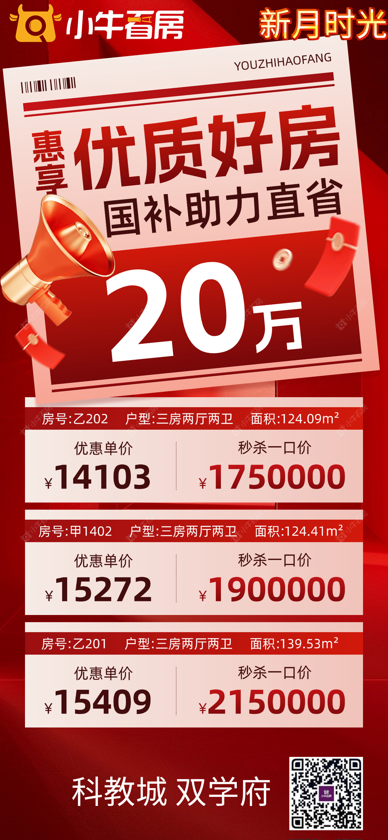 查看碧桂园新月时光新房项目动态封面图